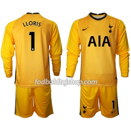 Tottenham Hotspur Hugo Lloris 1 Målmands Fodboldsæt Børn 2020-21 M002 L/S (+ Korte bukser)